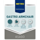 METRO PROFESSIONAL Кресло Asago бежевое, 79 x 57 x 63см