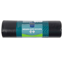 METRO PROFESSIONAL Мешки для мусора без тесемок 25мкм 80х110см 160л, 10шт