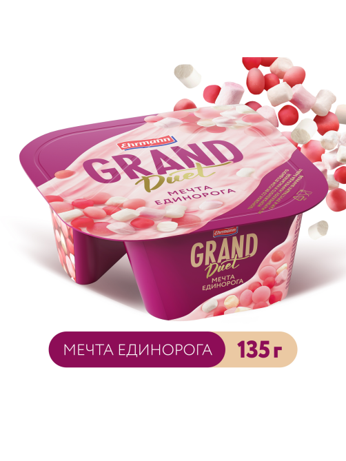 Десерт творожный Grand Duet Мечта единорога 5.5%, 135г