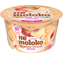 Продукт овсяный Nemoloko с персиком 5%, 130г