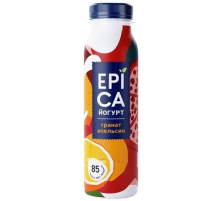 Йогурт питьевой Epica гранат апельсин 2.5%, 260г