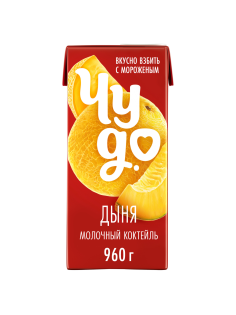 Коктейль молочный Чудо Дыня 2%, 960г