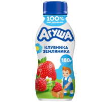 Йогурт питьевой детский Агуша Я сам Клубника и земляника 2.7% с 3 лет, 180г