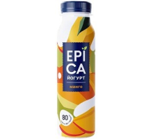 Йогурт питьевой Epica манго 2.5%, 260г