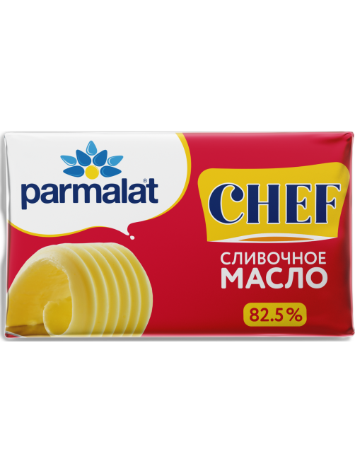 Масло сливочное Parmalat Традиционное 82.5%, 180г