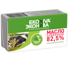 Масло сливочное Эконива Традиционное ГОСТ 82.5%, 180г
