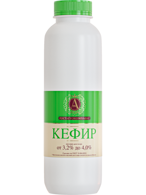 Кефир А.Ростагрокомплекс 3.2-4%, 500г
