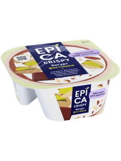 Йогурт Epica Crispy фисташки 4.8%, 140г