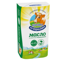 Масло сливочное Коровка из Кореновки Традиционное 82.5%, 170г