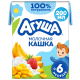 Каша молочная детская Агуша Рисово-кукурузная Банан и земляника 2% с 6 месяцев, 200мл
