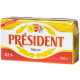 Масло сливочное President кислосливочное 82%, 360г