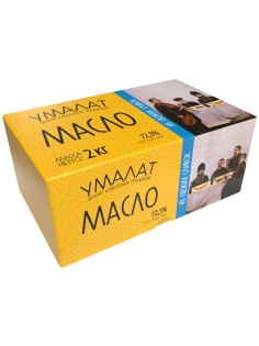 Масло сливочное Umalatte Крестьянское 72.5%, 2кг