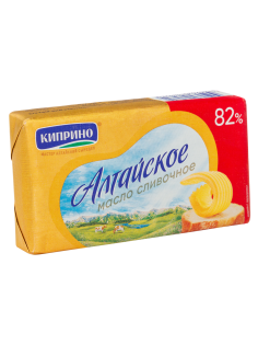 Масло сливочное Киприно Алтайское 82%, 150г