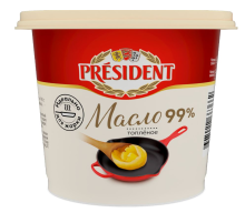 Масло сливочное President топленое ГОСТ 99%, 200г