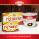 Масло сливочное President 82%, 180г