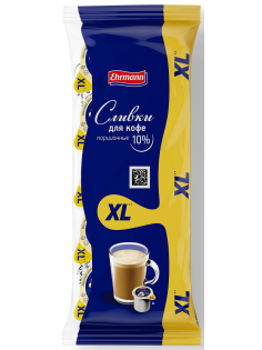 Сливки Ehrmann порционные XL 10% (17г x 10шт), 170г