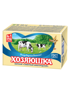 Маргарин Хозяюшка Сливочный Нижегородский ГОСТ, 400г