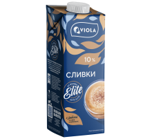 Сливки Viola для кофе ультрапастеризованные 10%, 1л
