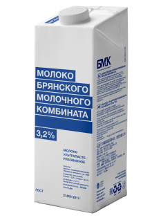 Молоко Брянский молочный комбинат ультрапастеризованное 3.2%, 975мл