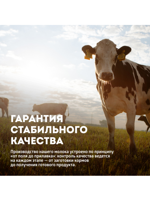 Молоко Эконива ультрапастеризованное 3.2%, 1л