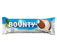 Мороженое молочное Bounty с мякотью кокоса эскимо, 60г
