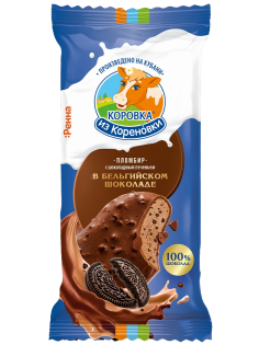 Мороженое пломбир Коровка из Кореновки бельгийский шоколад, 70г