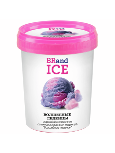 Мороженое Brandice сливочное Волшебные леденцы, 500г