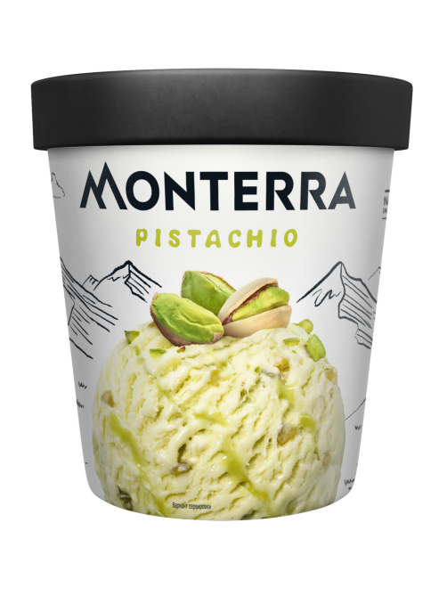 Мороженое сливочное Monterra Фисташковое, 287г