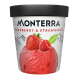 Десерт взбитый замороженный сорбет Monterra Малина и клубника, 306г