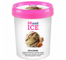 Мороженое Brandice Пралине сливочное ваниль-орех пекан-пралине, 500г