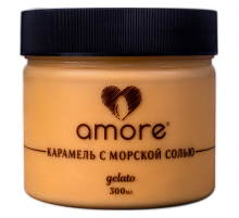 Мороженое молочное Amore Карамель с морской солью, 250г