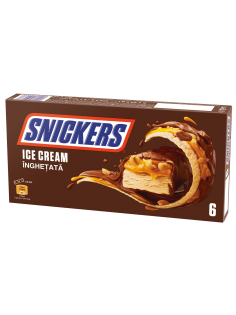 Мороженое Snickers (45.6г x 6шт), 273.6г