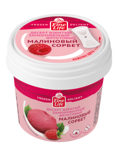 Fine Life Сорбет малиновый, 75г
