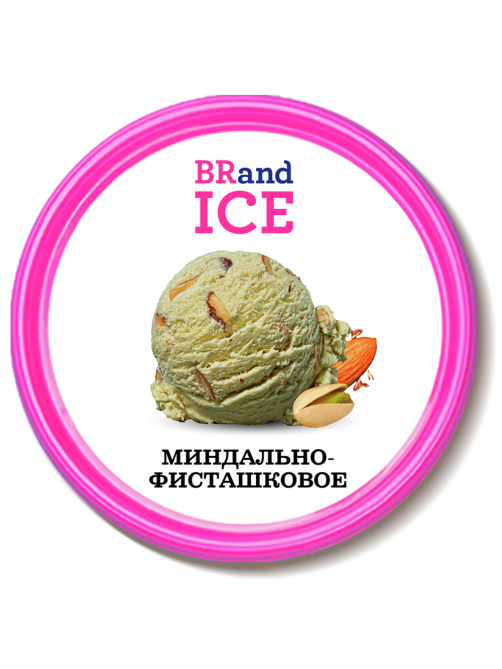 Мороженое Brandice сливочное миндально-фисташковое, 500г