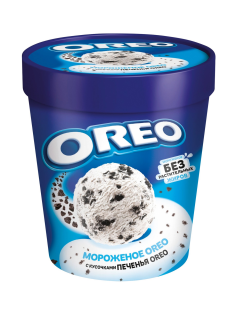 Мороженое сливочное Oreo с кусочками печенья, 263г