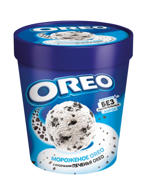 Мороженое сливочное Oreo с кусочками печенья, 263г