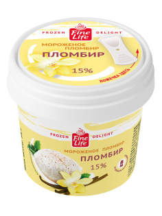 Fine Life Мороженое пломбир, 75г
