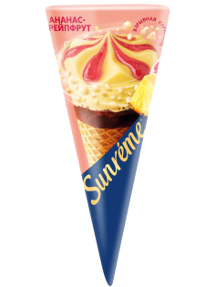 Мороженое Sunreme ананас и грейпфрут, 84г