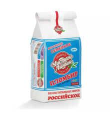 Мороженое пломбир Чистая Линия Семейное Ванильное, 450г