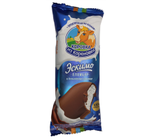 Мороженое пломбир Коровка из Кореновки Ванильное эскимо ГОСТ, 70г