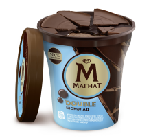 Мороженое сливочное Магнат Double Шоколадное, 310г