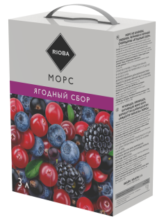 RIOBA Морс Ягодный сбор, 3л