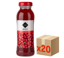 RIOBA Морс брусничный, 250мл x 20 шт