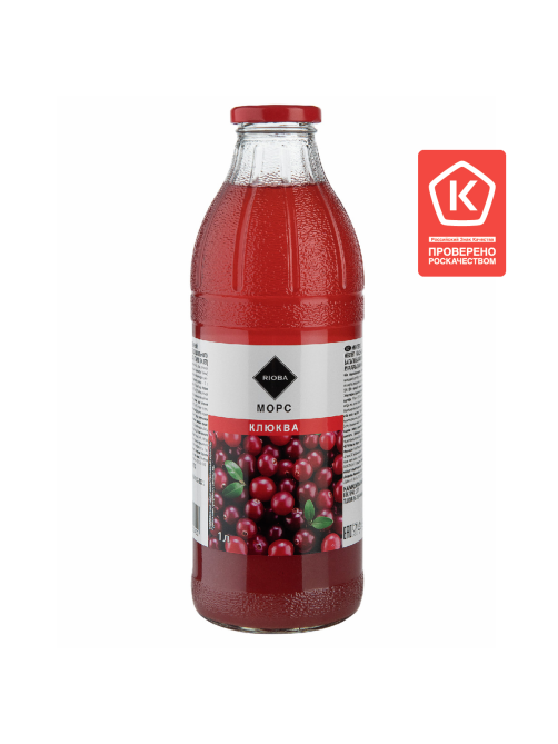 RIOBA Морс клюквенный, 1л