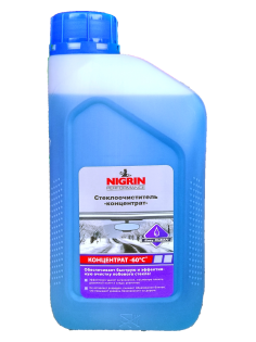 Жидкость стеклоочищающая Nigrin -60С, 1л