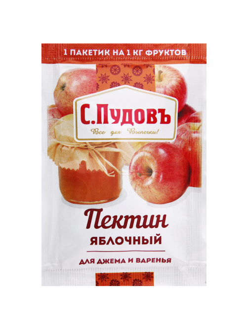 Пектин С.Пудовъ яблочный для джема и варенья, 10г