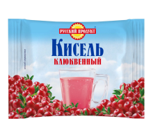 Кисель брикет Русский продукт Клюквенный, 190г