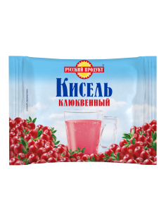Кисель брикет Русский продукт Клюквенный, 190г