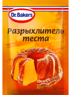 Разрыхлитель теста Dr.Bakers комплексная пищевая добавка, 10г