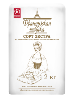 Мука Славна Французская штучка экстра, 2кг